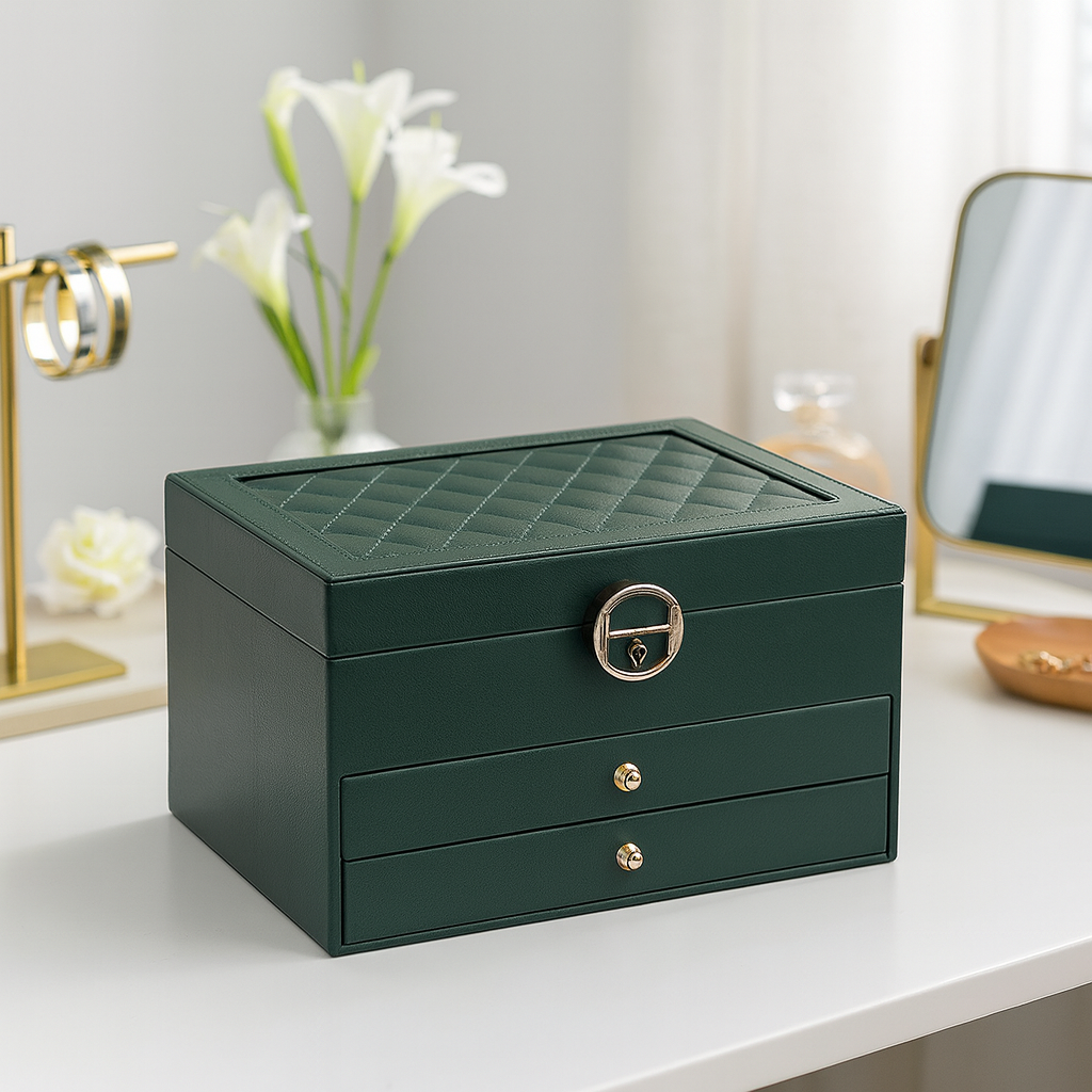 Boite à Bijoux Maria Cuir PU